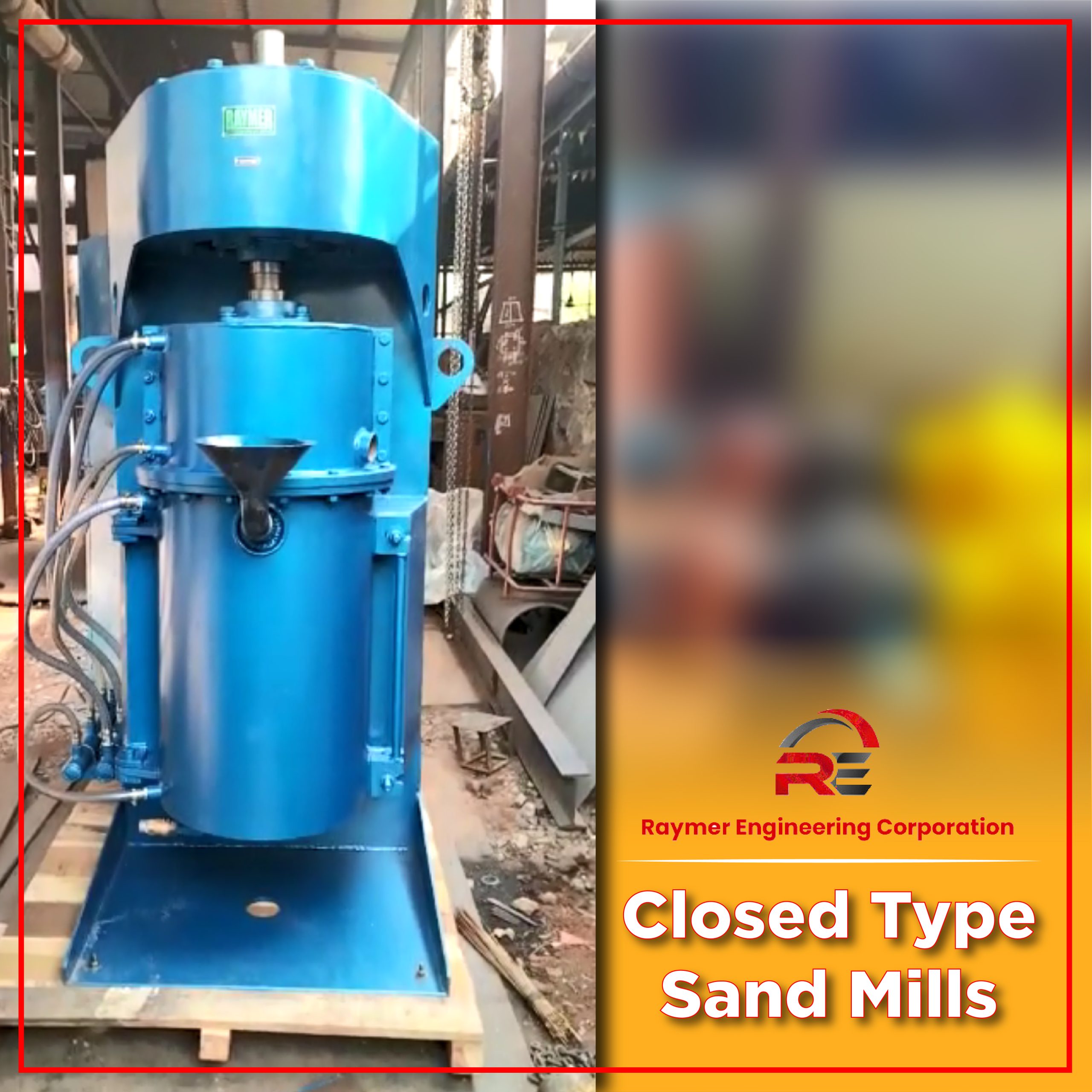 Closed Type Sand Mills